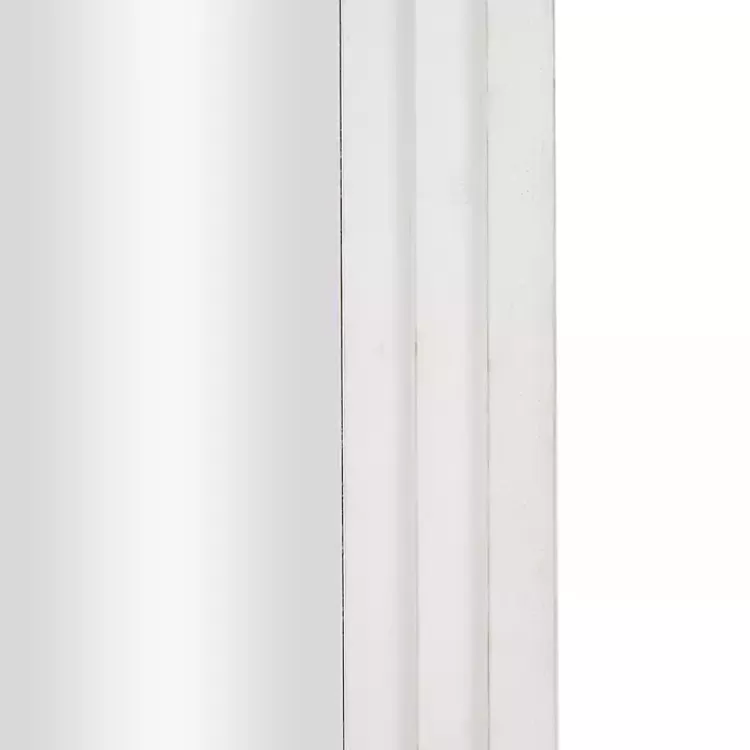 white_layered_frame_oblong_wall_mirror_2.webp White Layered Frame Oblong Wall Mirror>Kirklands Home Best