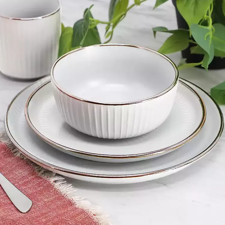 Leo Stoneware 16-pc. Dinnerware Set>Kirklands Home Flash Sale