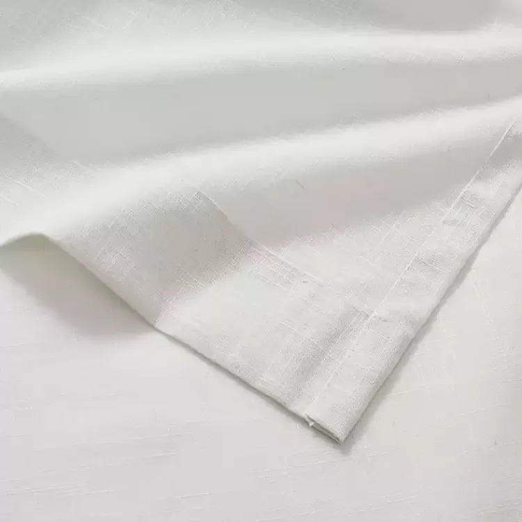 white_linen_blend_curtain_panel_set__in_5.webp Linen Blend Curtain Panel Set, 84 in.>Kirklands Home Outlet