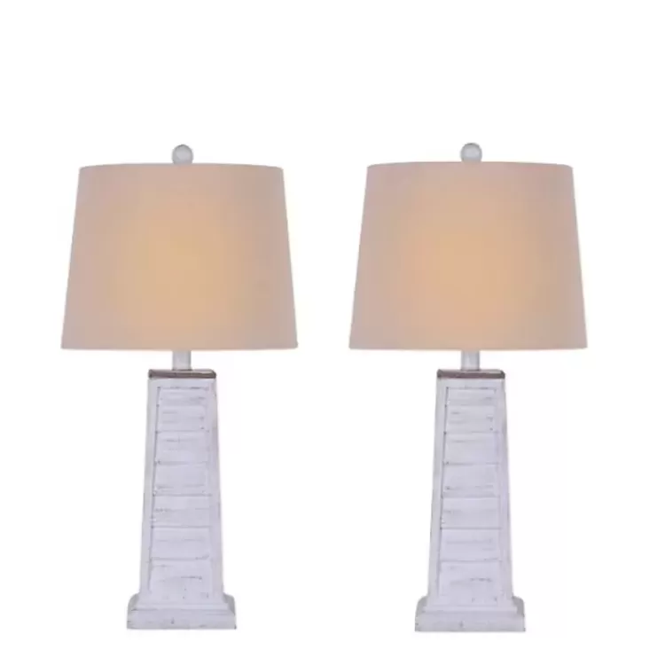 Louvered Shutter Table Lamps, Set of 2>Kirklands Home Outlet