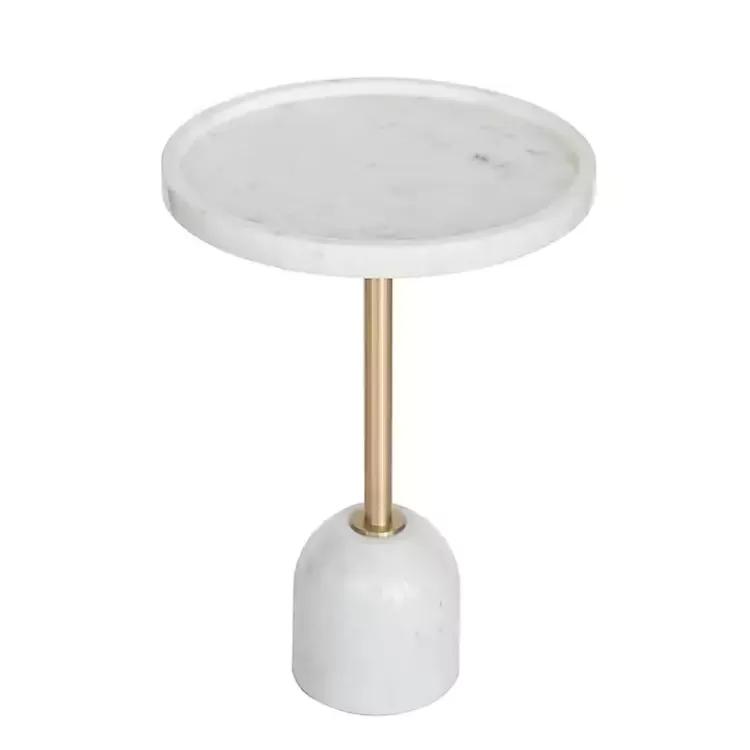 Marble & Gold Cocktail Table>Kirklands Home Cheap