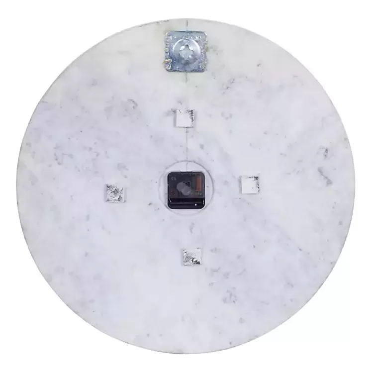 white_marble_and_gold_accent_wall_clock__in_2.webp White Marble and Gold Accent Wall Clock, 20 in.>Kirklands Home Online
