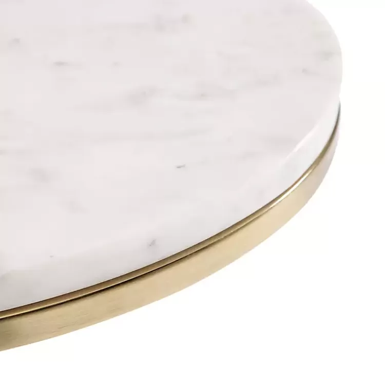 white_marble_and_gold_oval_cshape_accent_table_2.webp Marble and Gold Oval C-Shape Accent Table>Kirklands Home Flash Sale