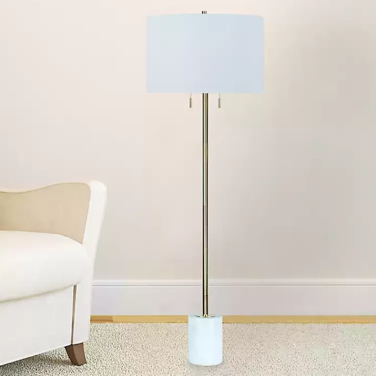 Marble Column Floor Lamp>Kirklands Home Best