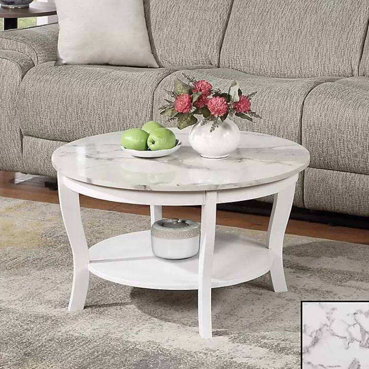Marble Round Coffee Table>Kirklands Home Discount