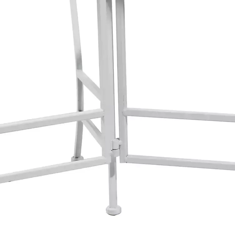 white_metal_floral_tier_plant_stand_2.webp Metal Floral 3-Tier Plant Stand>Kirklands Home Best Sale