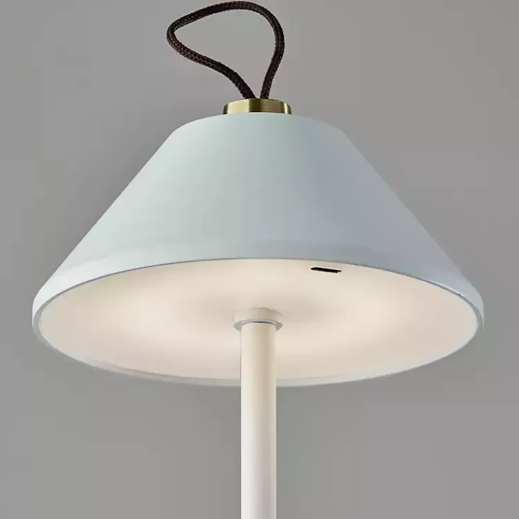 Metal Frosted Light Cordless Table Lamp>Kirklands Home Clearance