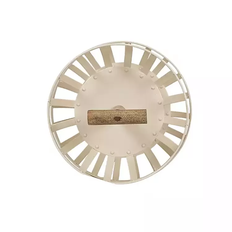 white_metal_tier_kitchen_basket_4.webp Metal 2-Tier Kitchen Basket>Kirklands Home Discount