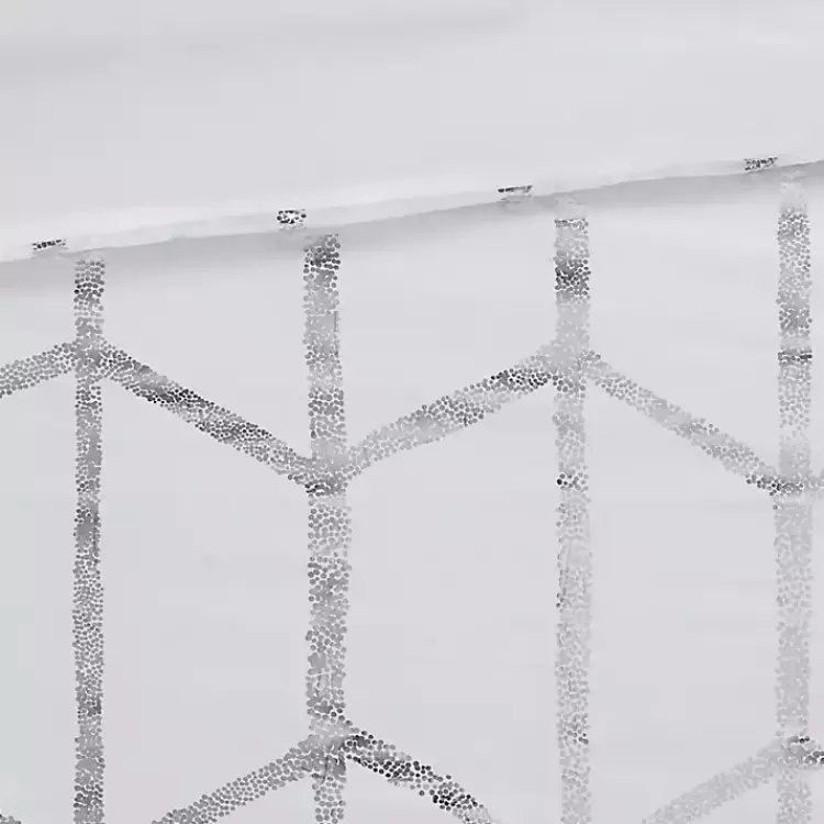 white_metallic_pc_california_king_comforter_set_7.webp White Metallic 5-pc. California King Comforter Set>Kirklands Home Fashion