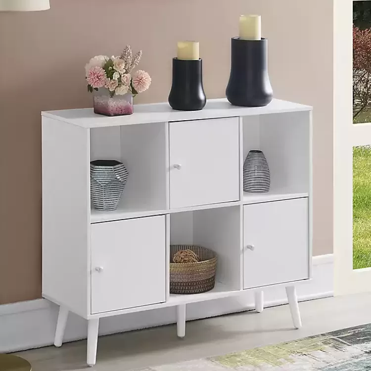 Mid-Century Modern Cubby Cabinet>Kirklands Home Cheap