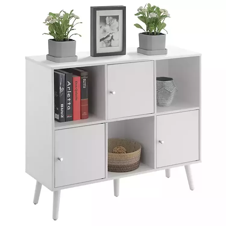 white_midcentury_modern_cubby_cabinet_2.webp Mid-Century Modern Cubby Cabinet>Kirklands Home Cheap