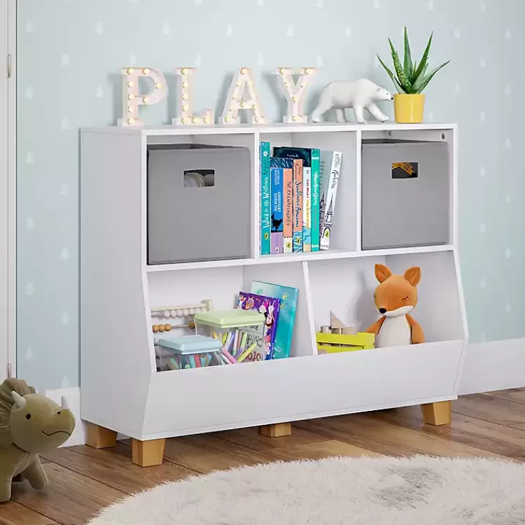 white_multi_cubby_organizer_bookshelf_2.webp Multi Cubby Organizer Bookshelf>Kirklands Home Clearance