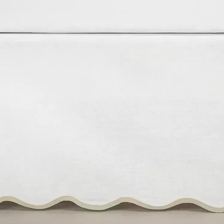 white_neutral_scalloped_coastal_queen_bed_skirt_4.webp White Neutral Scalloped Coastal Queen Bed Skirt>Kirklands Home Shop