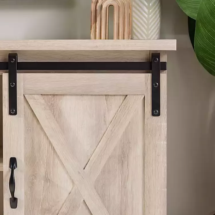 white_oak_sliding_barn_door_tv_stand_5.webp Oak Sliding Barn Door TV Stand>Kirklands Home Clearance