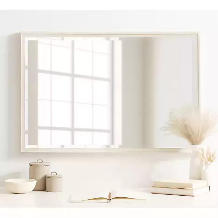 white_oakhurst_rectangle_wall_mirror__in_6-1.webp White Oakhurst Rectangle Wall Mirror, 36 in.>Kirklands Home Best Sale
