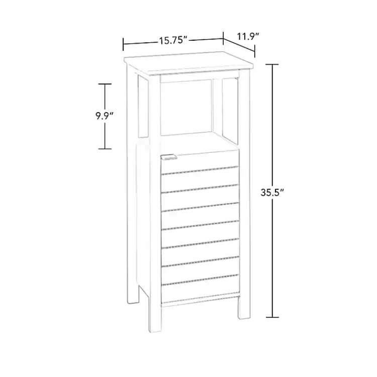 white_open_shelf_cabinet_7.webp Open Shelf Cabinet>Kirklands Home Store