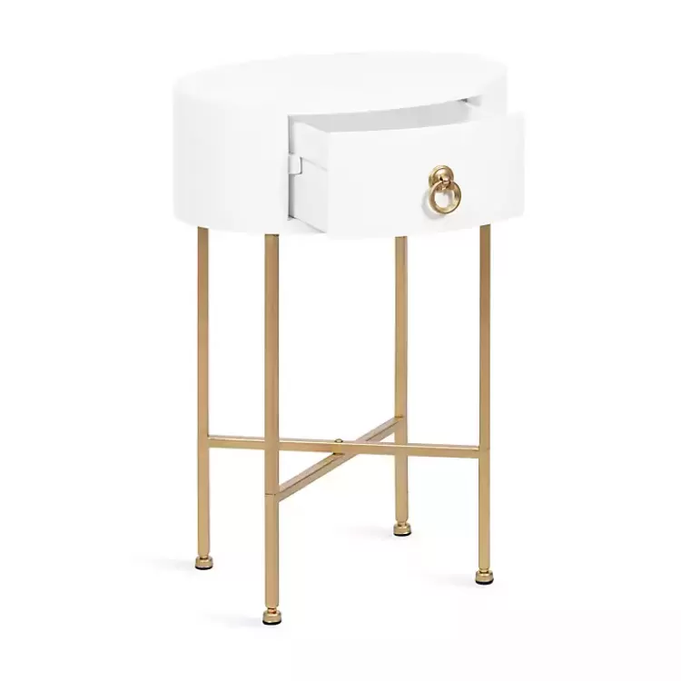 white_oval_decklyn_accent_table_5.webp Oval Decklyn Accent Table>Kirklands Home Cheap