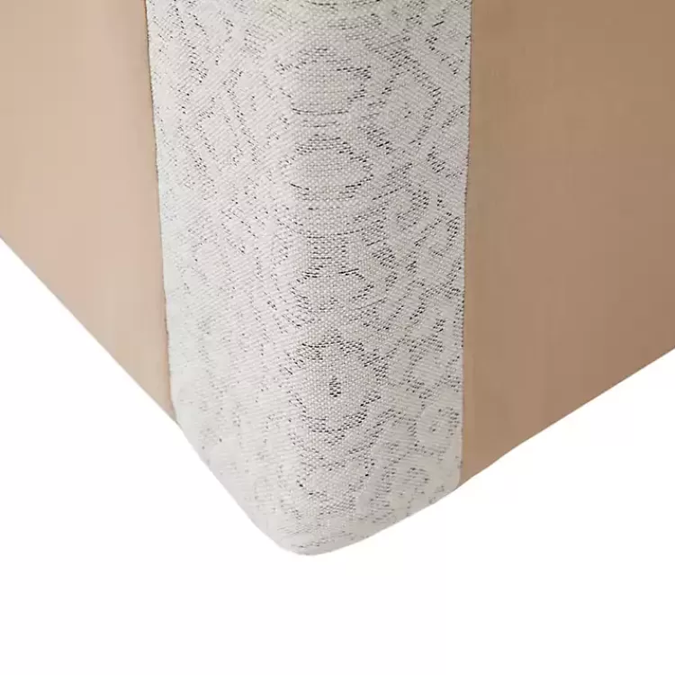 white_patterned_upholstered_swivel_glider_chair_6.webp Patterned Upholstered Swivel Glider Chair>Kirklands Home Best Sale