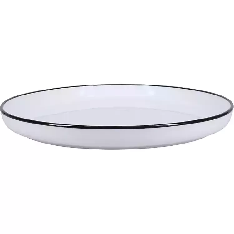 white_porcelain_black_trim_pc_dinnerware_set_3.webp Porcelain Black Trim 16-pc. Dinnerware Set>Kirklands Home Best