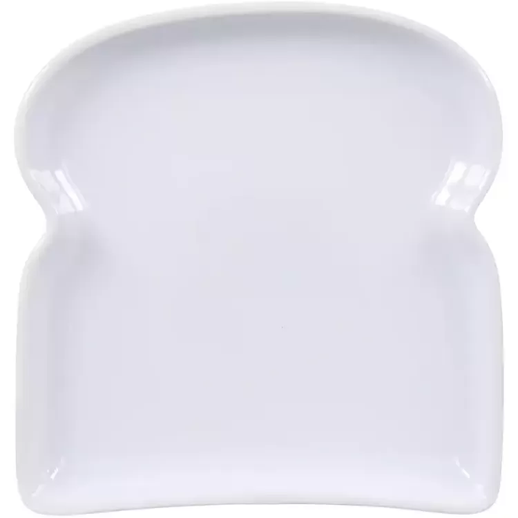 Porcelain Toast Plates, Set of 4>Kirklands Home Outlet