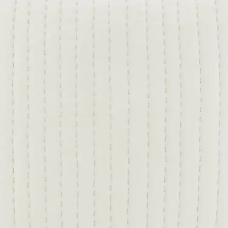 white_quilted_euro_pillow_sham_2.webp Quilted Euro Pillow Sham>Kirklands Home Best