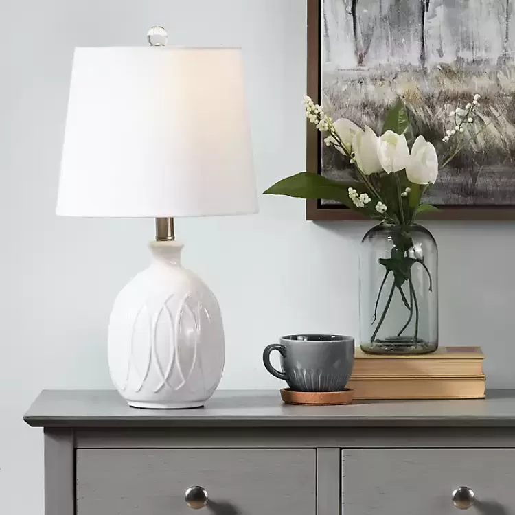 Raised Geometric Table Lamp>Kirklands Home Best Sale