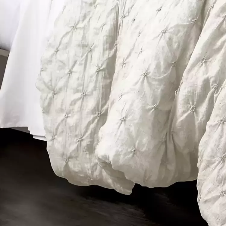 white_ravello_pc_fullqueen_comforter_set_3.webp Ravello 5-pc. Full/Queen Comforter Set>Kirklands Home Best Sale