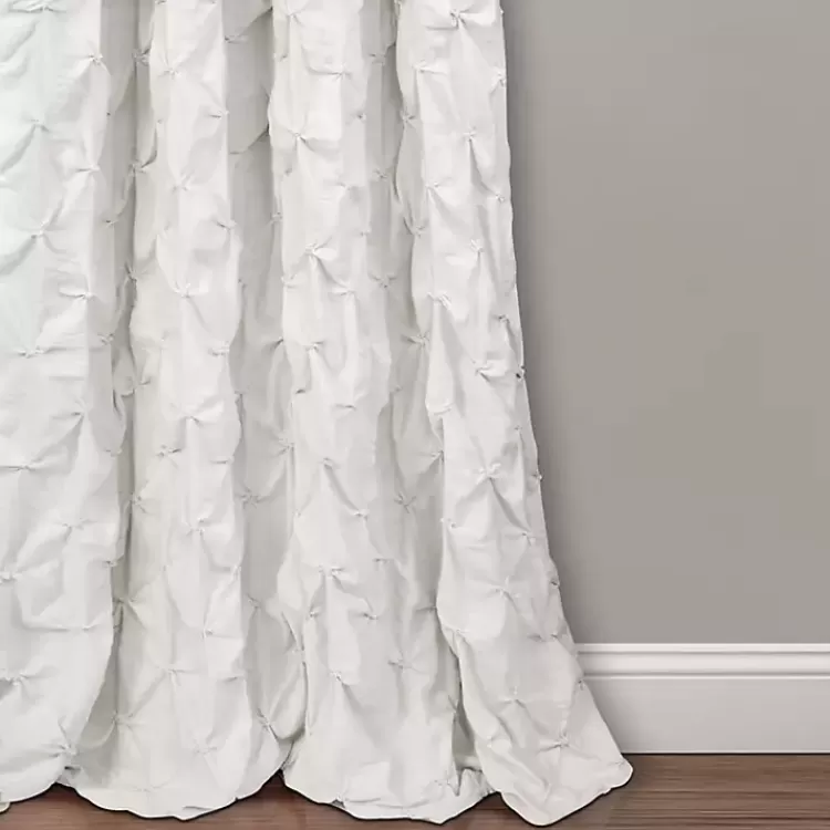 white_ravello_pintuck_curtain_panel__in_2.webp Ravello Pintuck Curtain Panel, 84 in.>Kirklands Home Hot