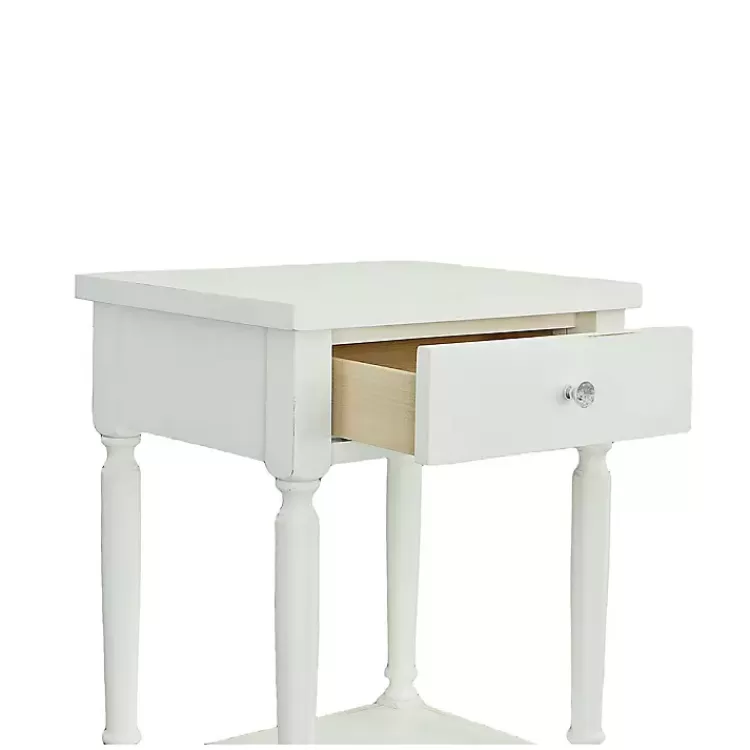 Rectangle Accent Table with Charging Station>Kirklands Home Cheap