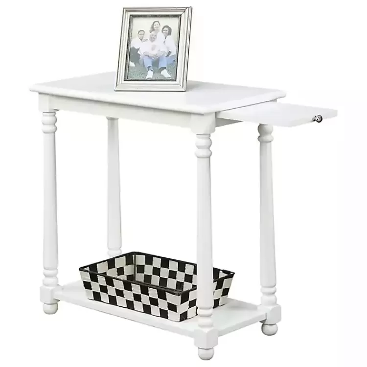 white_regent_wood_accent_table_3.webp Regent Wood Accent Table>Kirklands Home Shop