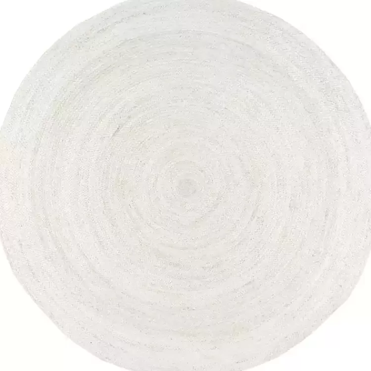Reno Woven Round Area Rug, 4 ft.>Kirklands Home Outlet