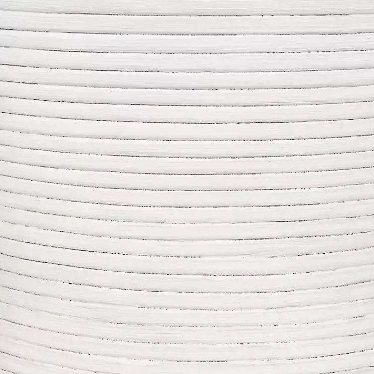 white_ribbed_rattan_round_accent_table_3.webp Ribbed Rattan Round Accent Table>Kirklands Home Shop