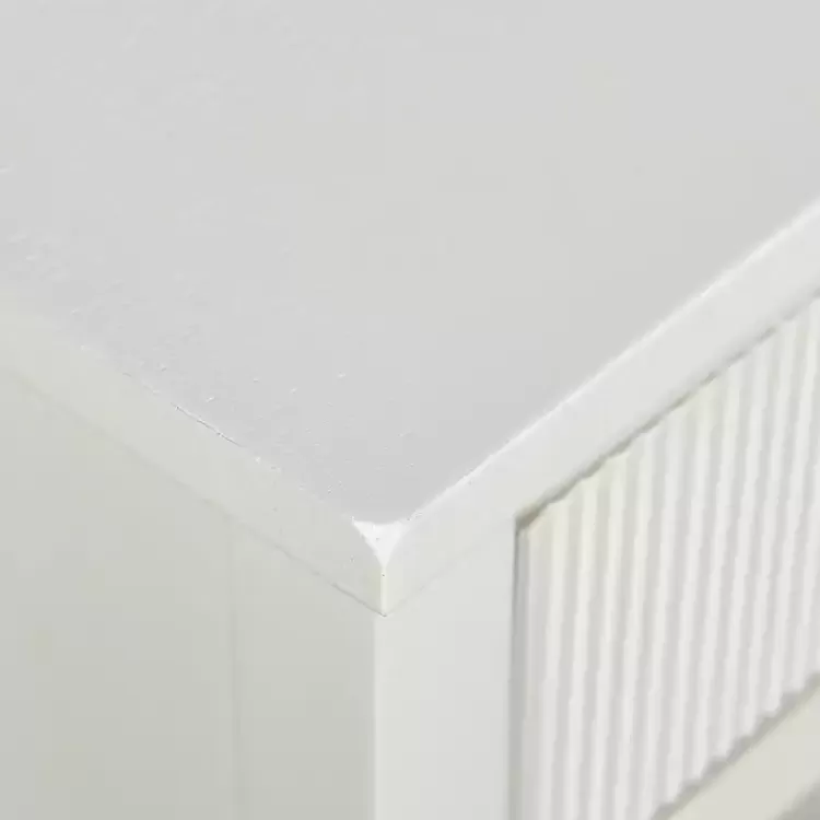 white_ribbed_wood_colleen_accent_table_5.webp Ribbed Wood Colleen Accent Table>Kirklands Home Sale