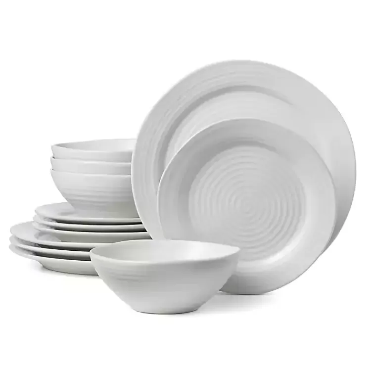 Ridge 12-pc. Stoneware Dinnerware Set>Kirklands Home Sale