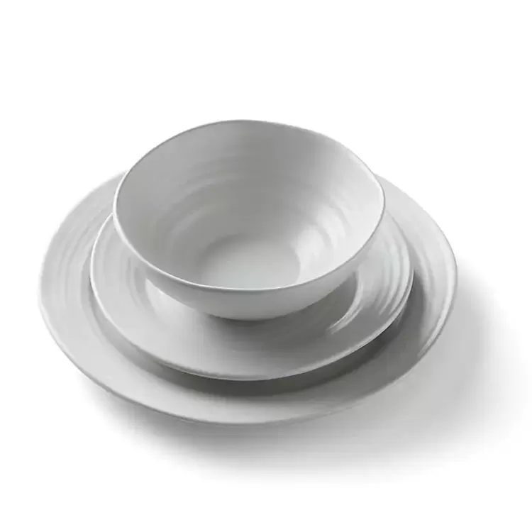 white_ridge_pc_stoneware_dinnerware_set_2.webp Ridge 12-pc. Stoneware Dinnerware Set>Kirklands Home Sale