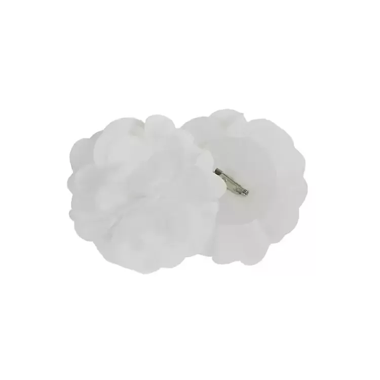 white_rosette_tab_top_curtain_panel__in_7-2.webp Rosette Tab Top Curtain Panel, 63 in.>Kirklands Home Hot