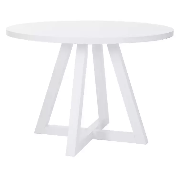 Round Criss-Cross Base Dining Table>Kirklands Home Online