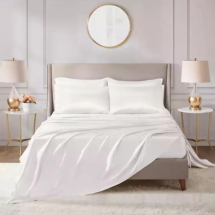 Satin 6-pc. Queen Sheet Set>Kirklands Home Sale