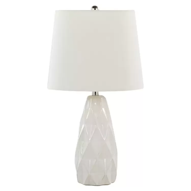 Sculpted Diamond Table Lamps, Set of 2>Kirklands Home Online