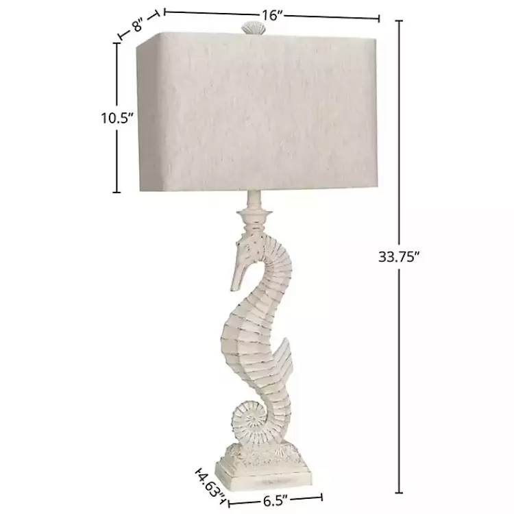 white_seahorse_table_lamps_set_of__5.webp Seahorse Table Lamps, Set of 2>Kirklands Home Hot