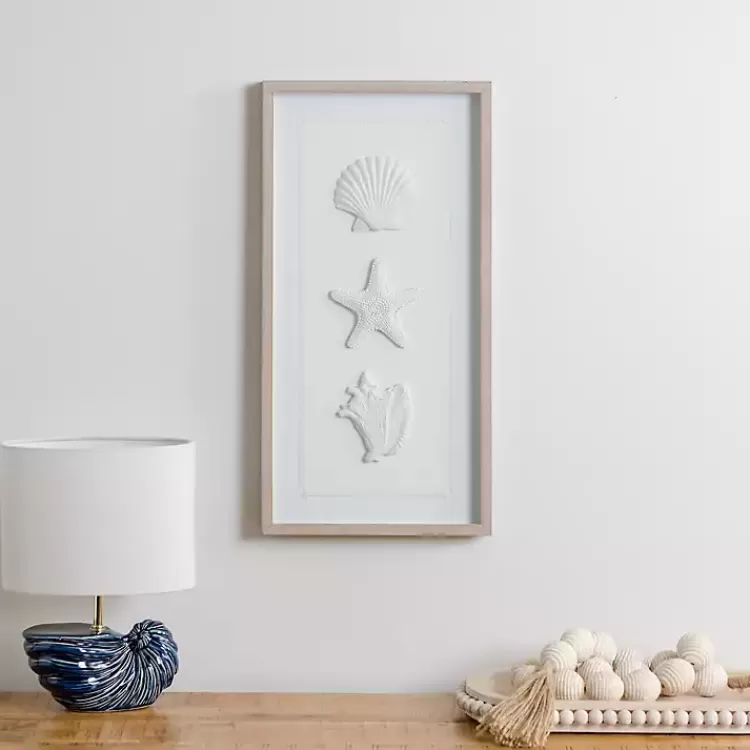 Shells Shadowbox Wall Plaque>Kirklands Home Fashion
