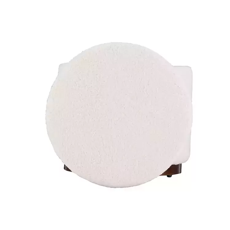 Sherpa Upholstered Storage Ottoman>Kirklands Home Store