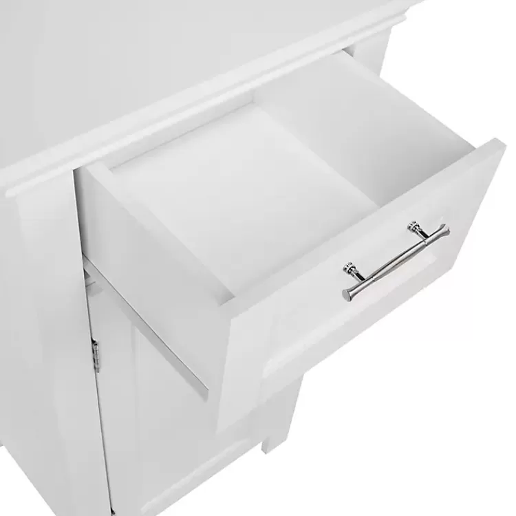 white_single_drawer_cabinet_6.webp Single Drawer Cabinet>Kirklands Home Sale