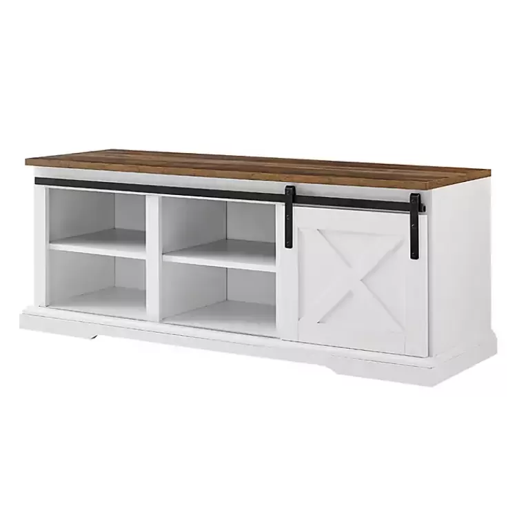 white_sliding_barn_door_bench_5.webp Sliding Barn Door Bench>Kirklands Home Outlet