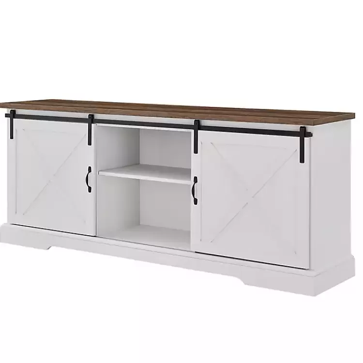 white_sliding_barn_door_media_cabinet_5.webp Sliding Barn Door Media Cabinet>Kirklands Home Fashion