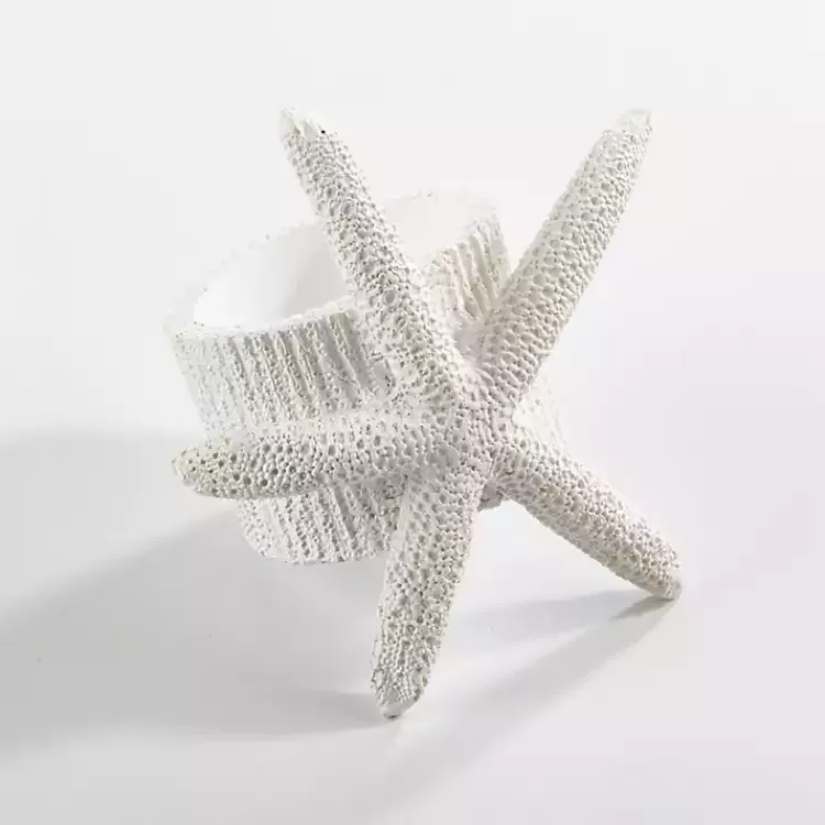 White Starfish Napkin Rings, Set of 4>Kirklands Home Hot