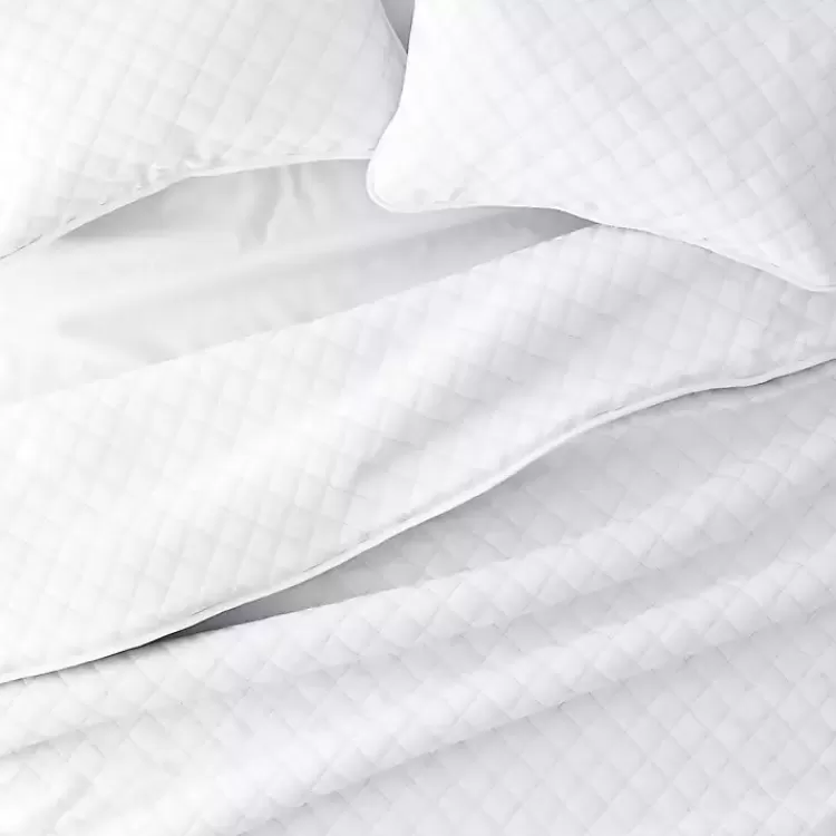 white_stitched_diamond_pc_queen_quilt_set_3.webp Stitched Diamond 3-pc. Queen Quilt Set>Kirklands Home Best