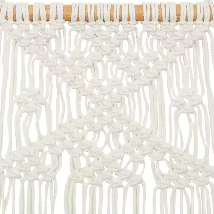 white_tasseled_macrame_wall_hangings_set_of__5.webp Tasseled Macrame Wall Hangings, Set of 3>Kirklands Home Fashion