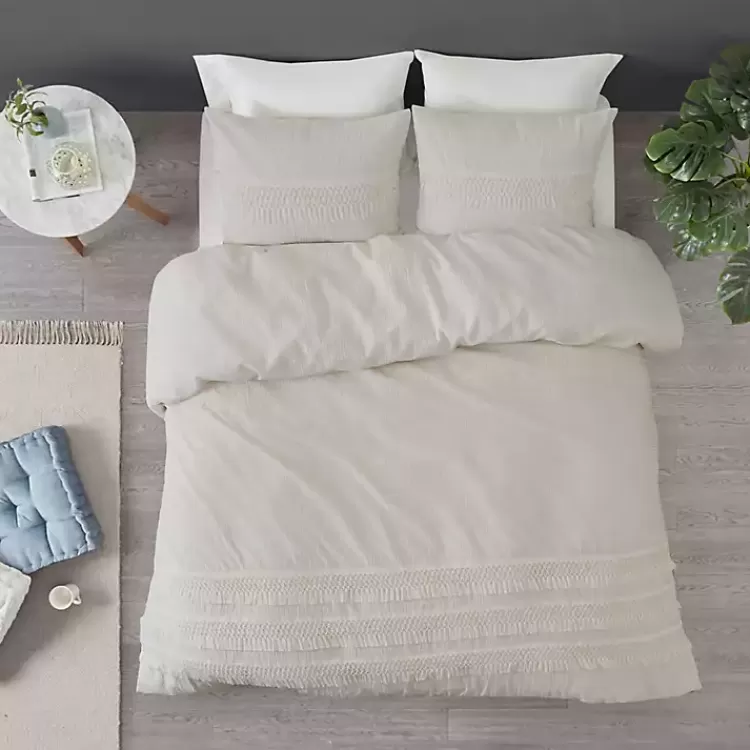 white_tassels_california_king_pc_comforter_set_2.webp Tassels California King 3-pc. Comforter Set>Kirklands Home Cheap