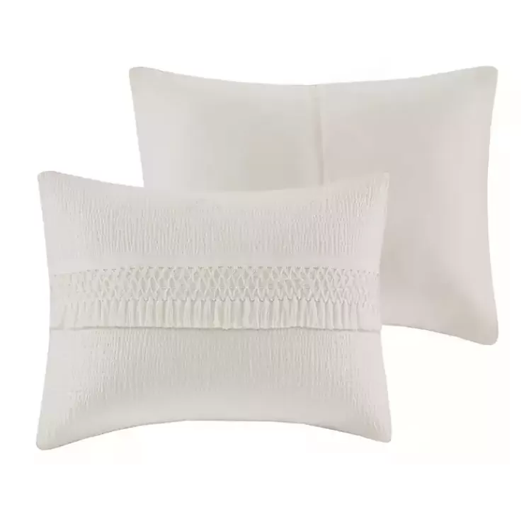 white_tassels_california_king_pc_comforter_set_5.webp Tassels California King 3-pc. Comforter Set>Kirklands Home Cheap